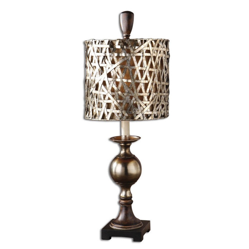 Uttermost Alita 1-light Champagne Buffet Lamp