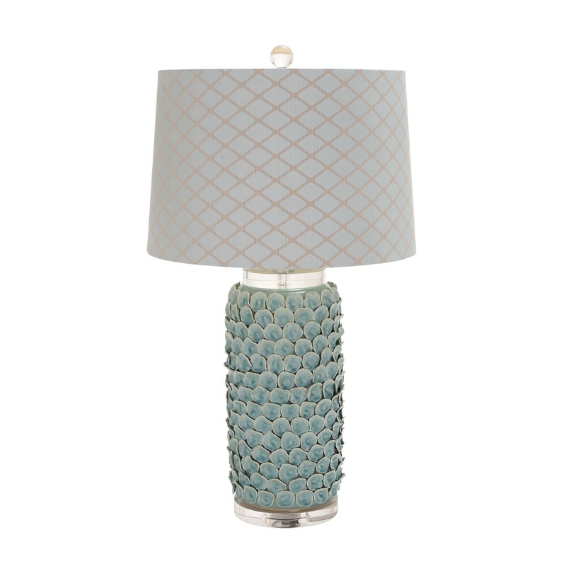 The Matchless Ceramic Acrylic Table Lamp