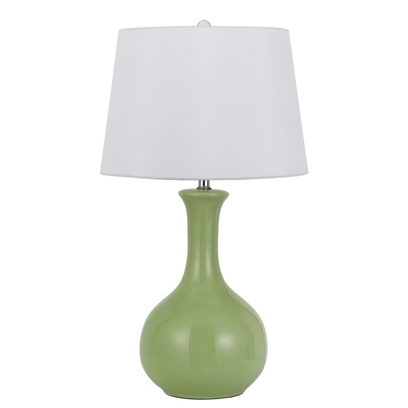 Almeria Green Ceramic Table Lamp