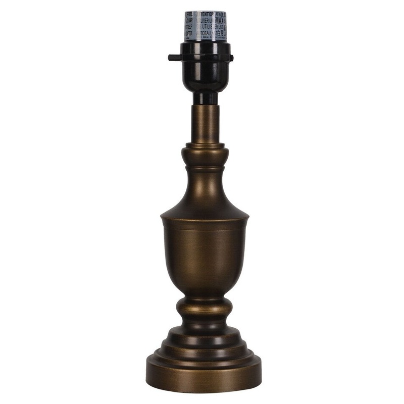Bronze Urn Design Accent Lamp Base