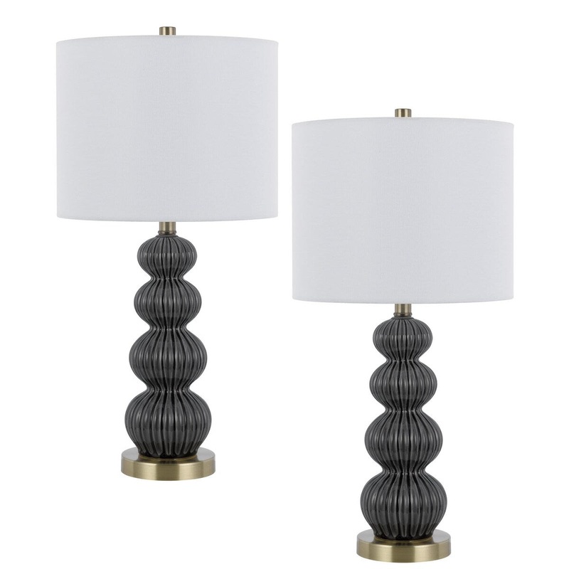 Carlisle Table Lamp Set - One Size