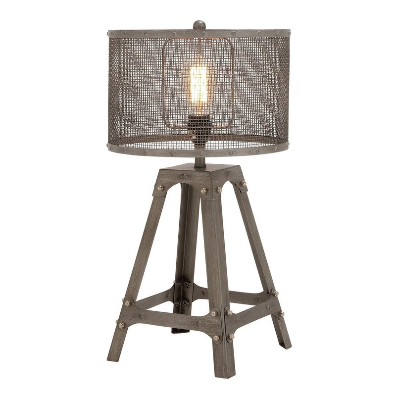 Contemporary Metal Table Lamp