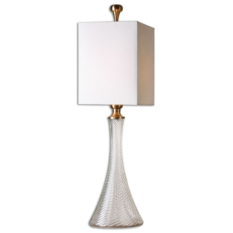 Uttermost Ballina Fluted Glass Table Lamp