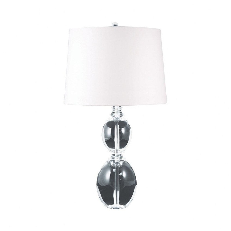 Beaumont Parade - 1 Light Table Lamp Chrome/White/White Finish