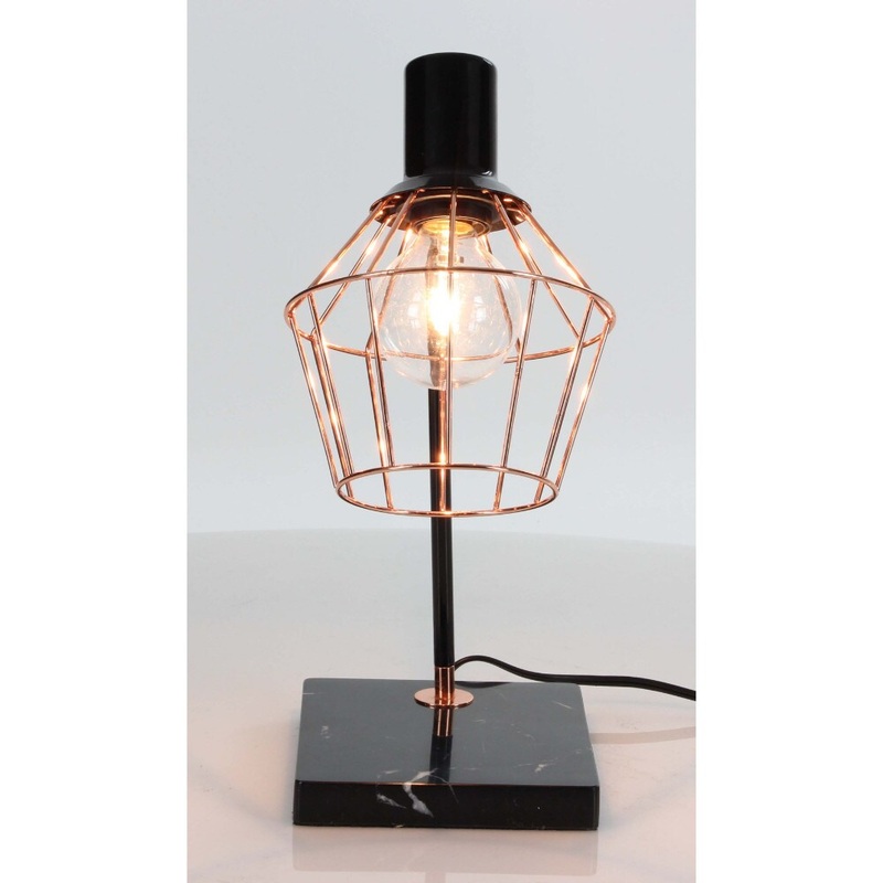 Benzara Fascinating Felicity Metal Accent Lamp