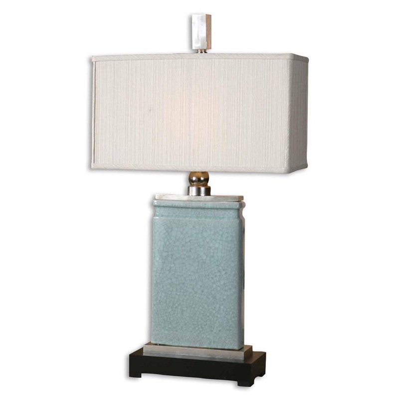 Uttermost Azure Light Blue Table Lamp