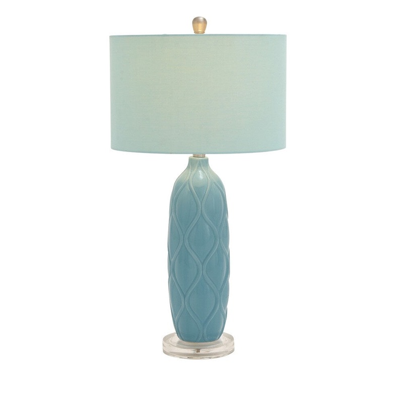 Attractive Styled Ceramic Acrylic Table Lamp