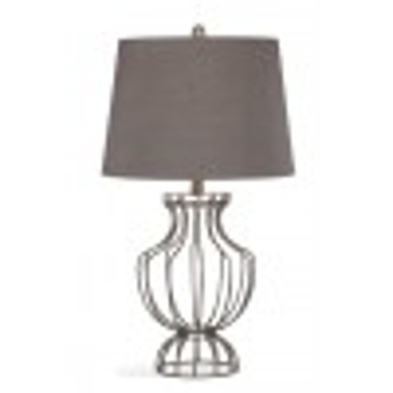 Bassett Mirror Company Whitney Brown Metal Table Lamp