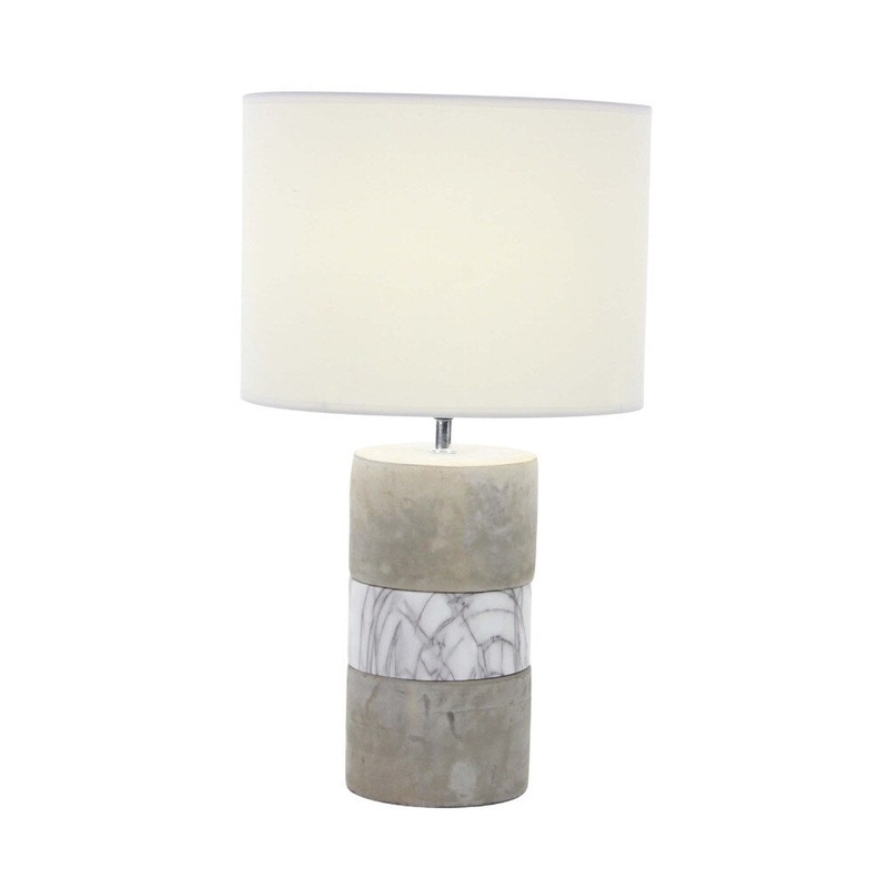 Astounding Ceramic Concrete Table Lamp