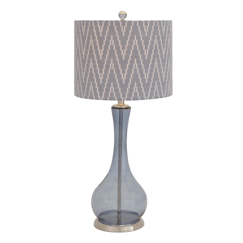 Benzara The Genie's Glass Metal Table Lamp