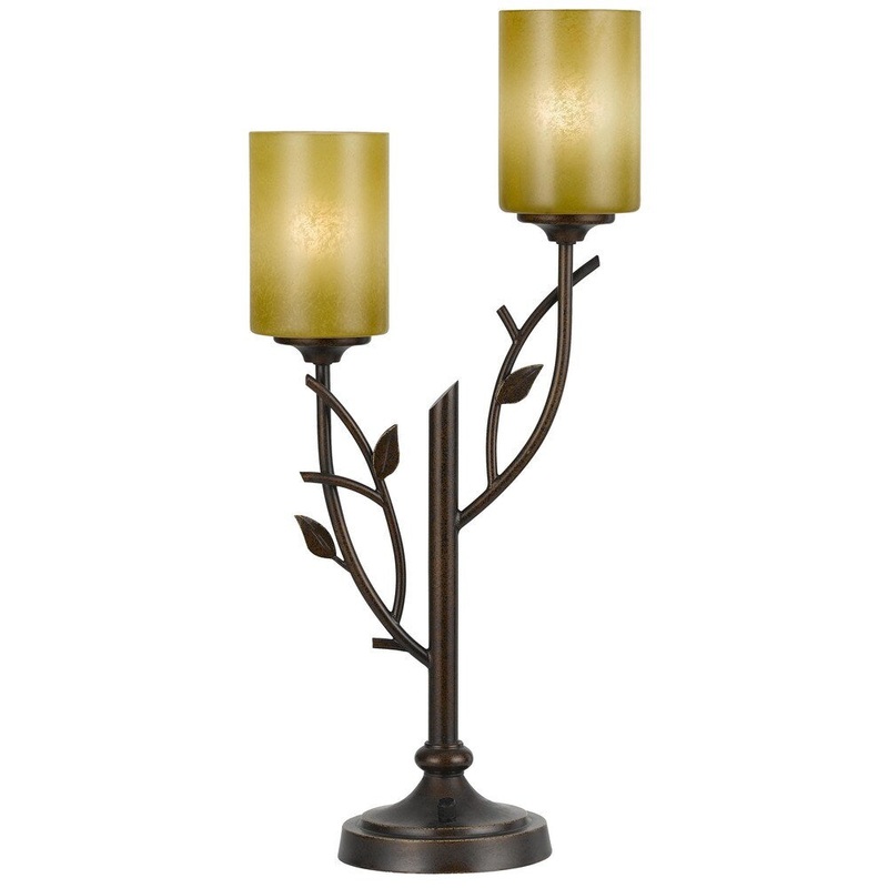 Cal Lighting Hana Table Torchiere