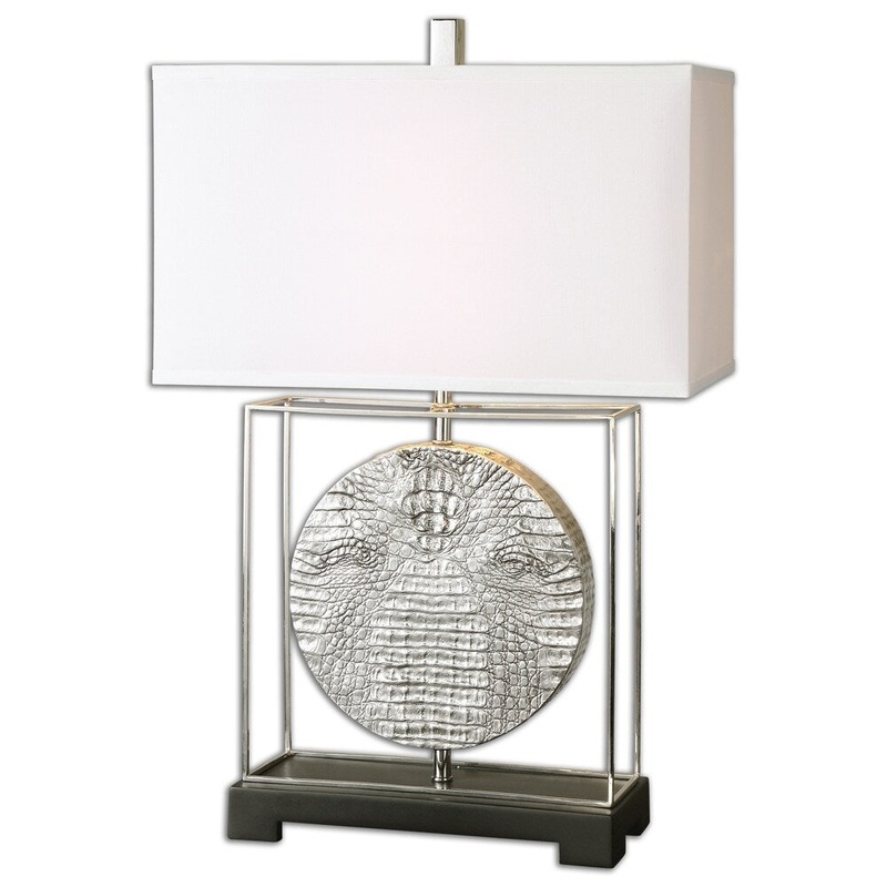 Taratoare Polished Nickel Lamp