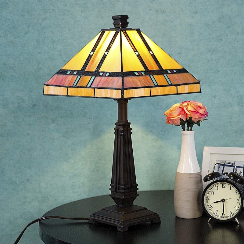 Tiffany Style Egyptian Table Lamp Home Decor