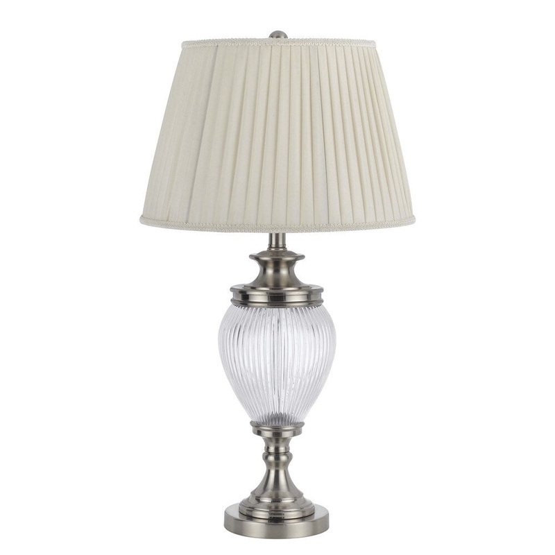 Cal Lighting Bulbous Table lamp with LED Night Light