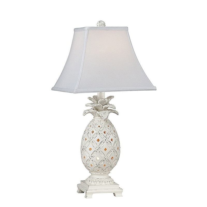 Sanibel Pineapple Table Lamp - Coastal Style