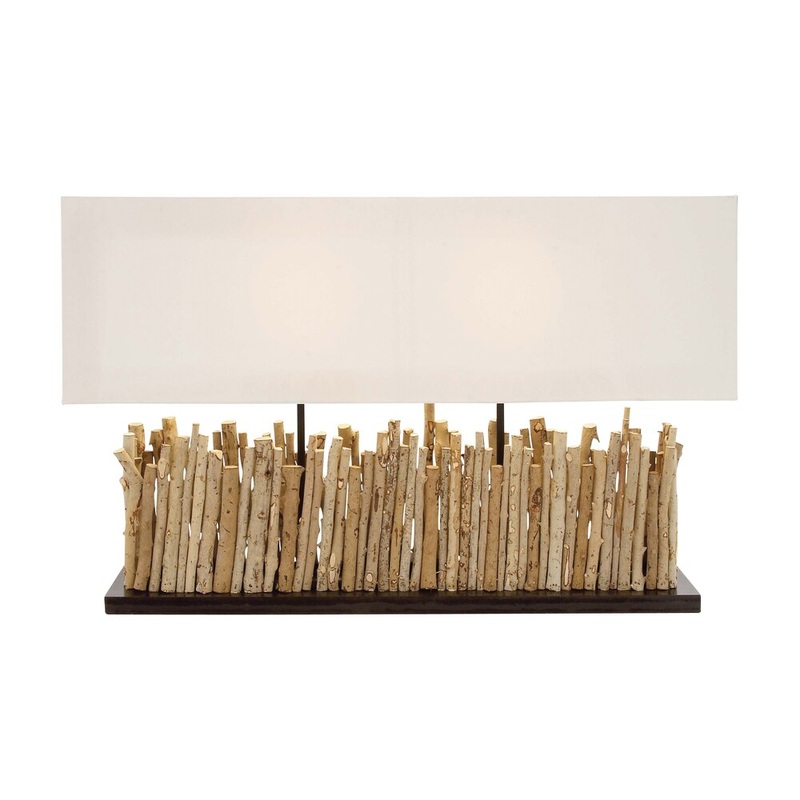 The Exceptional Wood Metal Table Lamp