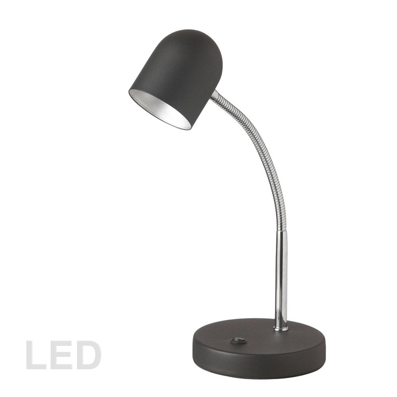 5W LED Table Lamp, Satin Black Finish