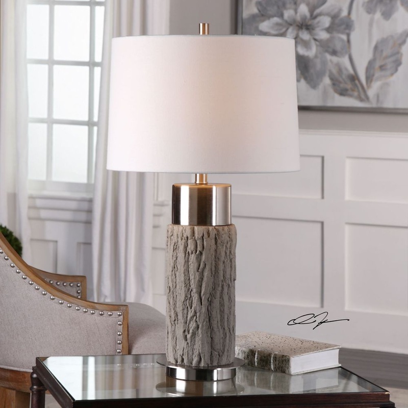 Uttermost Bartley Old Wood Table Lamp