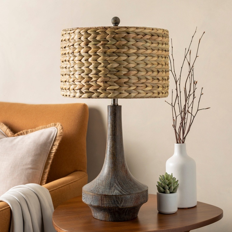 Artistry Design Resin Grey Harvest Lamp