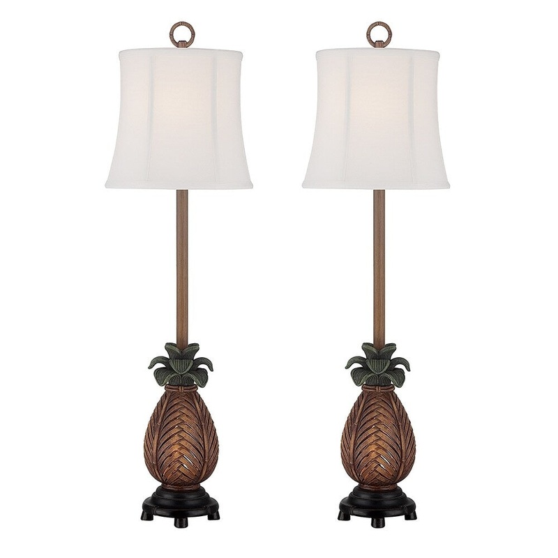 Seahaven Accent Pineapple Night Light Table Lamp 35" high