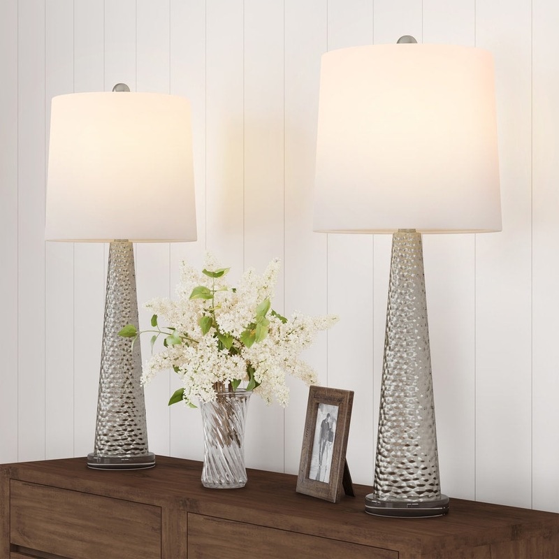 Carson Carrington Kulan Contemporaryu Energy-Efficient Table Lamps (Set of 2)