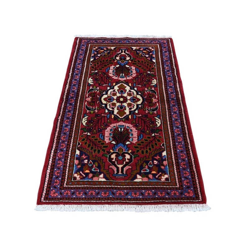 Shahbanu Rugs New Persian Lilahan Pure Wool Hand-Knotted Oriental Rug (2'8" x 4'4") - 2'8" x 4'4"