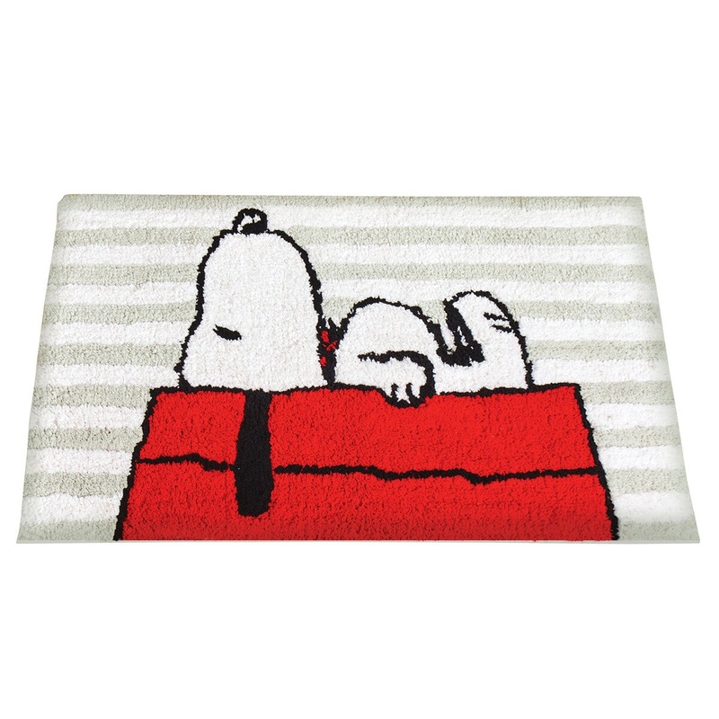 Peanuts Classic Skid-Resistant & Absorbent Bathroom Mat - 30" x 20"