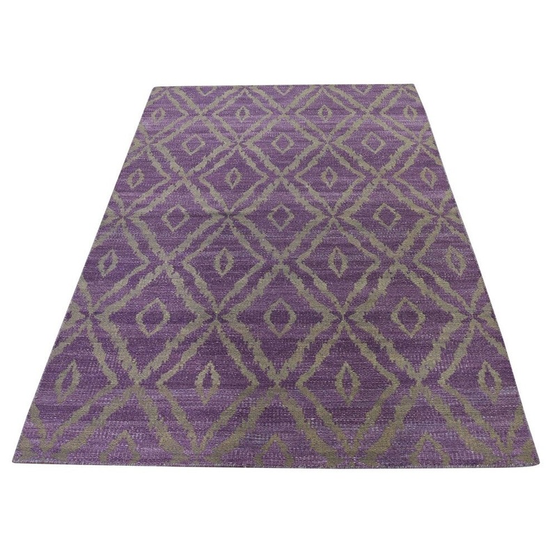 Shahbanu Rugs Flat Weave Reversible Kilim Pure Wool Hand Woven Oriental Rug (4'10" x 6'7") - 4'10" x 6'7"