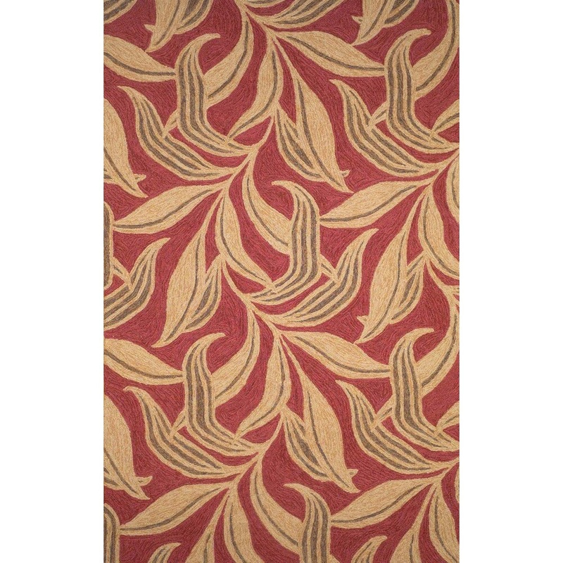 Red Foliage UV Stabilized Outdoor Rug (42' x 66')