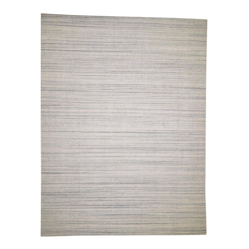 Shahbanu Rugs Gabbeh with Grass Design Pure Wool Hand-Loomed Oriental Rug (9'0" x 12'0") - 9'0" x 12'0"