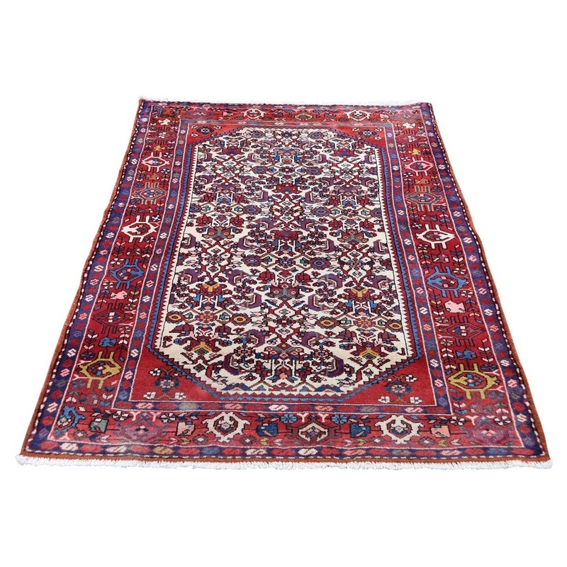 Shahbanu Rugs New Persian Pure Wool Taffrash Hand-Knotted Oriental Rug (3'3" x 4'9") - 3'3" x 4'9"