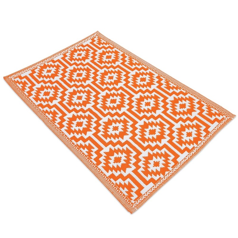 Reversible Southwest Aztec Patio Mat - Standard