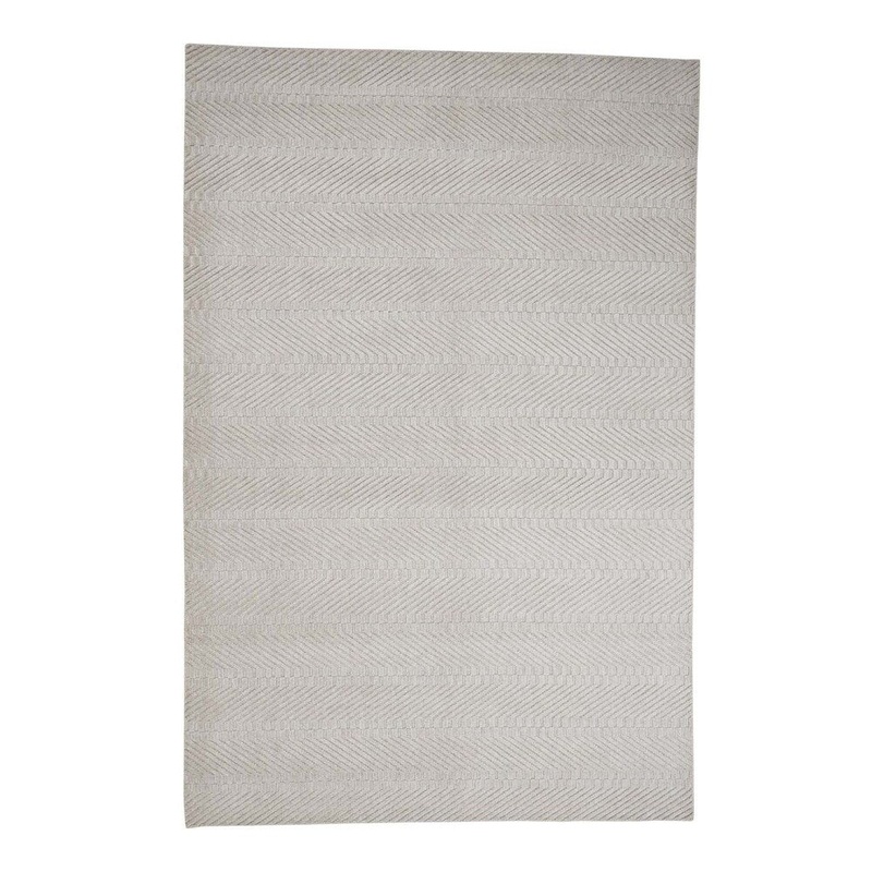 Shahbanu Rugs Tone on Tone Pure Wool Hand-Loomed Oriental Rug (6'0" x 9'0") - 6'0" x 9'0"