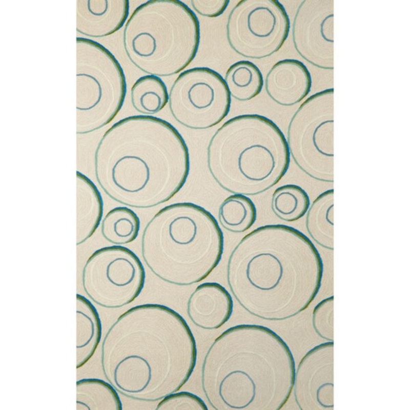 Rings Casual Outdoor Rug (5' x 7'6")