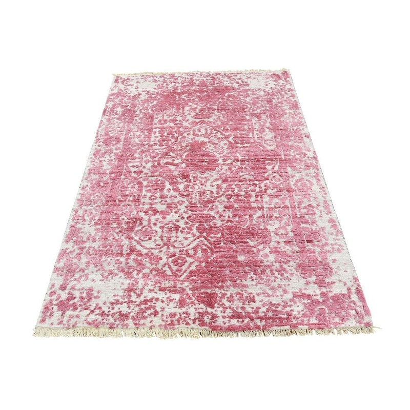 Shahbanu Rugs Broken Persian Design Wool And Pure Silk Hand-Knotted Oriental Rug (3'0" x 5'0") - 3'0" x 5'0"