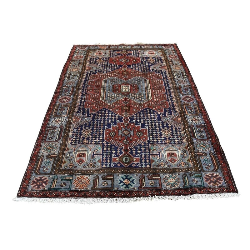 Shahbanu Rugs Hand-Knotted New Persian Malayer Pure Wool Oriental Rug (4'6" x 6'10") - 4'6" x 6'10"